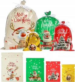 torebki-prezentowe-swiateczne-foliowe-woreczki-sciagane-4-32-sztuki