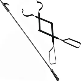 szczypce-do-drewna-zestaw-akcesoriow-do-kominka-ogniska-pieca-czarne