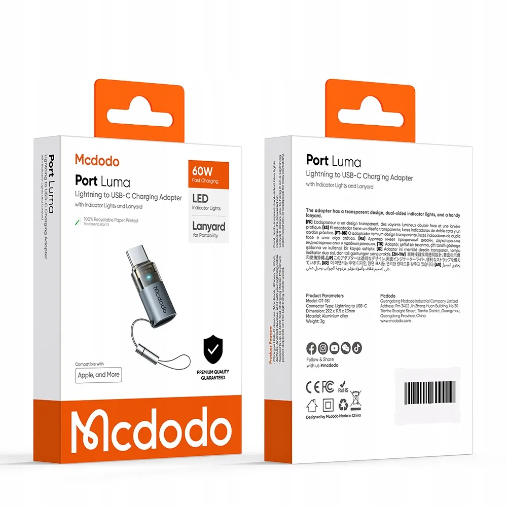 mcdodo-adapter-przejsciowka-usb-c-usb-typ-c-do-lightning-iphone-17-pro-led