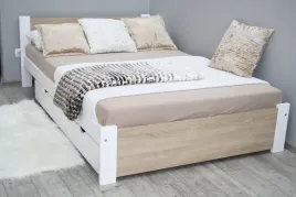 lozko-3d-140x200-biale-dab-sonoma-stelaz-masywne