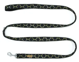 kendog-czarne-plastry-miodu-smycz-300cm-3cm