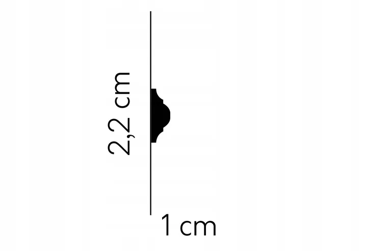 listwa-scienna-ozdobna-gladka-22cm-mardom-md003