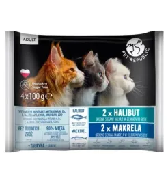mokra-karma-dla-kota-halibut-makrela-kawalki-w-sosie-4x100g-petrepublic