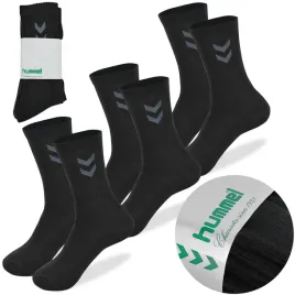 hummel-skarpety-meskie-3-pary-dlugie-czarne-bawelna-rozmiar-36-40