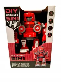 robot-do-skrecania-5w1-autorobot-czerwony-pojazd-dzwig-gratis-baterie