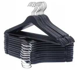 6x-sztuk-czarne-wieszaki-drewniane-na-ubrania