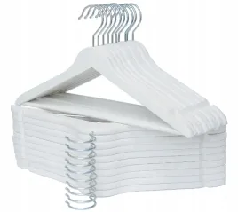 6x-sztuk-biale-wieszaki-drewniane-na-ubrania