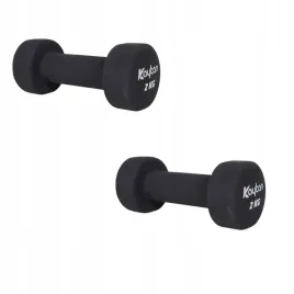 hantle-hantelki-ciezarki-powlekane-gumowane-stale-kaytan-2x-2kg