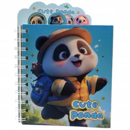 notes-dla-dzieci-kolowy-zeszyt-mis-panda-prezent-rozne-kolory