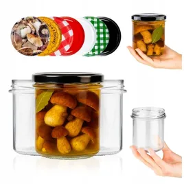 10x-sloik-szklany-na-grzyby-350-ml-na-miod-dzem-konfitury-pasztet