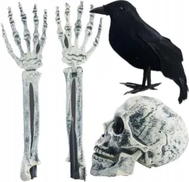 sztuczna-czaszka-rece-kruk-wystajace-z-ziemi-dekoracja-ogrodu-na