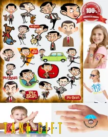 duzy-zestaw-mega-tatuazy-zmywalnych-jas-fasola-mr-bean-producent