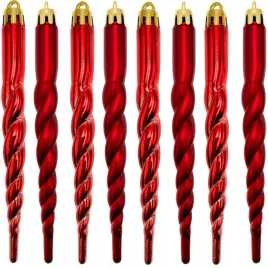bombki-banki-choinkowe-ksztaltki-sople-czerwone-swiateczne-prl-8szt-13cm