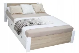 lozko-3d-120x200-biale-dab-sonoma-stelaz-masywne