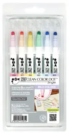 kuretake-pisaki-zakreslacze-clear-color-dot-mild-6