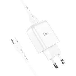 ladowarka-sieciowa-do-telefonu-hoco-usb-a-2a-10w-kabel-usb-a-do-usb-c-n2