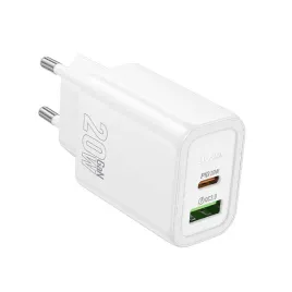 ladowarka-sieciowa-do-telefonu-hoco-usb-a-usb-c-qc3-0-pd-3a-20w-n61-biala