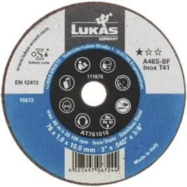 lukas-mini-tarcza-do-ciecia-76mm-76x1-0x6-otwor-6mm-inox-premiumflex-1szt
