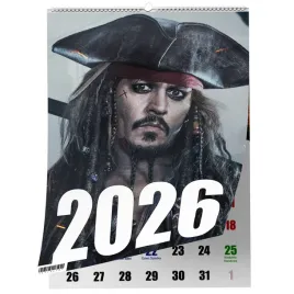 kalendarz-johnny-depp-13-zdjec-na-sciane-a4-swieta-niedziele-handlowe