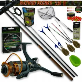 zestaw-feederowy-method-feeder-wedka-kolowrotek-podporki-podbierak