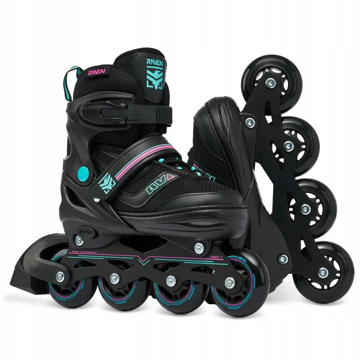 rolki-regulowane-raven-drill-mint-pink-38-42