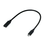 i-tec-kabel-przedluzajacy-usb-c-30-cm-kolor-czarny