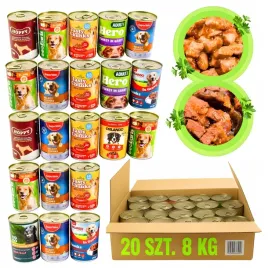 karma-mokra-dla-psa-puszka-duzy-pakiet-mieszany-mix-smakow-20-szt-x