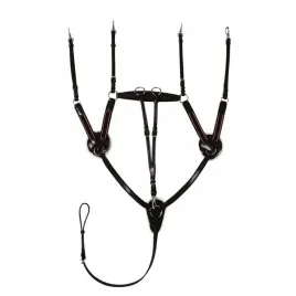 napiersnik-z-wytokiem-dla-konia-start-pieciopunktowy-podszyty-czarny-cob