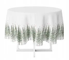 obrus-swiateczny-bozonarodzeniowy-wigilia-kolo-140-christmas-tree-choinki