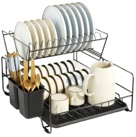 suszarka-do-naczyn-dwupoziomowa-ociekacz-z-tacka