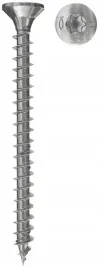 fischer-powerfast-4x30-200szt-z-lbem-stozkowym-a2-gwint-pelny-gniazdo-tx-20