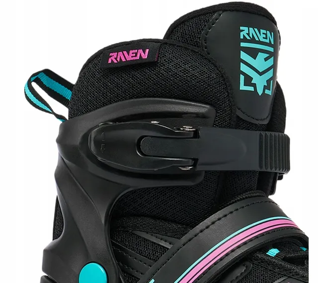 rolki-regulowane-raven-drill-mint-pink-38-42-marka-raven
