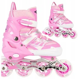 rolki-regulowane-dla-dzieci-dziewczynki-34-37-rozowe-dzieciece