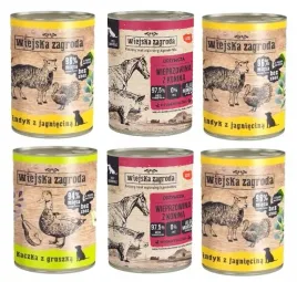 karma-wiejska-zagroda-zestaw-6-x-400g-mix-smakow