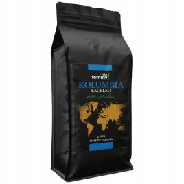 kawa-ziarnista-1kg-kolumbia-100percent-arabica-exceslo-swiezo-palona-tommy