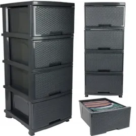 komoda-z-szufladami-plastikowa-szara-wolnostojaca-regal-organizer