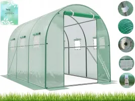 tunel-foliowy-ogrodowy-szklarnia-2x3-6m2-zielony-na-warzywa-stelaz