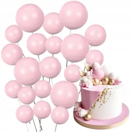 dekoracja-toper-topper-na-tort-ciasto-rozowe-kule-na-piku-20szt