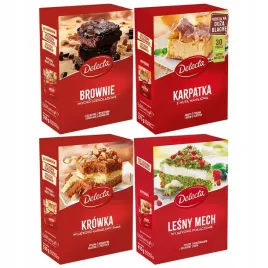 ciasto-brownie-karpatka-krowka-lesny-mech-delecta-mix-4-gotowych