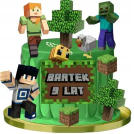 oplatek-cukrowy-gamingowe-piksele-tnt-creeper-wydruk-9szt-postaci