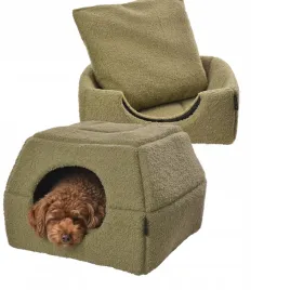 legowisko-dla-psa-kota-budka-2w1-domek-48x48cm-poslanie-antyposlizgowe