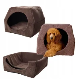 legowisko-dla-psa-kota-budka-2w1-l-domek-55x55cm-poslanie-antyposlizgowe