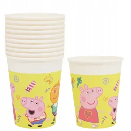 kubeczki-kubki-papierowe-swinka-peppa-zolte-na-urodziny-impreze-10szt-200ml
