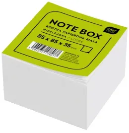kostka-papierowa-biala-nieklejona-karteczki-notes-wklad-interdruk-85x85x35