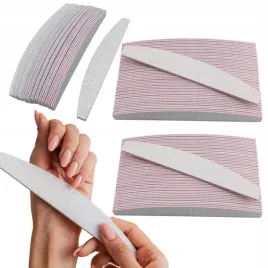 pilnik-do-paznokci-180-240lodka-polksiezyc-zebra-zestaw-100-szt