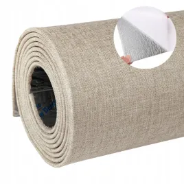 samoprzylepna-tapeta-scienna-materialowa-tkanina-dekoracyjna-bezowa-65x280
