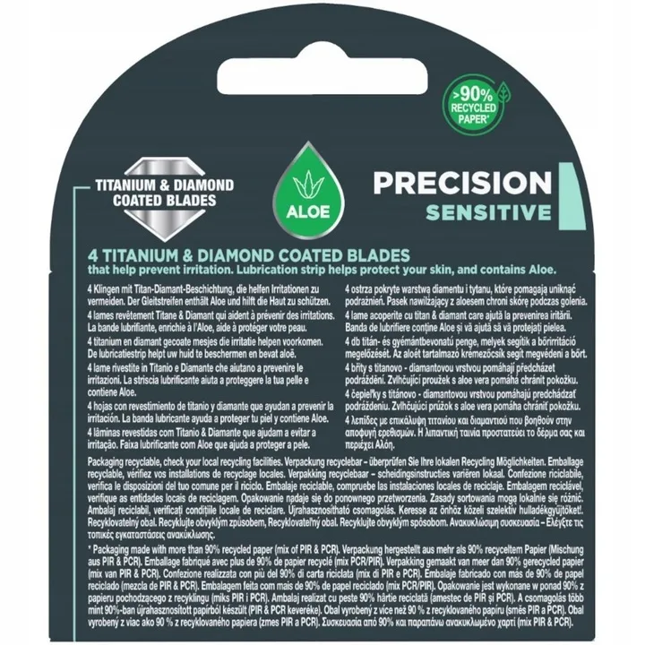 wilkinson-quattro-titanium-sensitive-wklady-8-sztuk