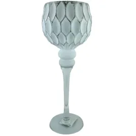 swiecznik-kielich-bialo-srebrny-35-cm
