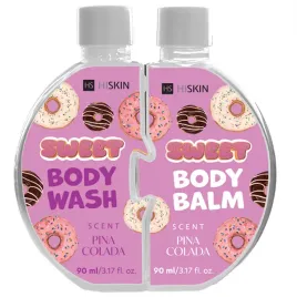hiskin-puzzle-body-pina-colada-zel-do-mycia-90ml-balsam-do-ciala-90ml