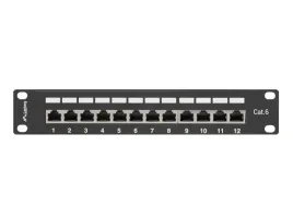 patch-panel-12-port-1u-10-cali-kategoria-6-ekranowany-czarny